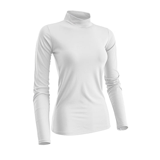 インナーシャツ レディース トップス 秋冬 綿 ハイネック