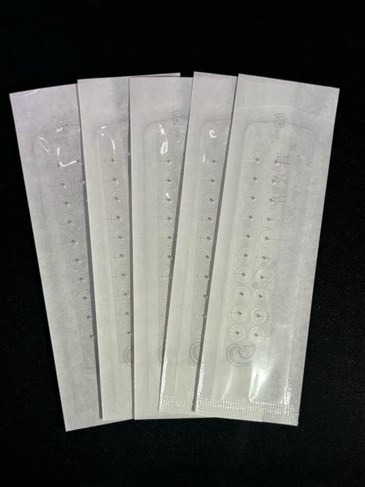 シルバー耳ツボシール 耳ツボジュエリー