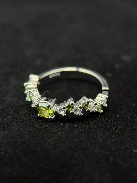 キュービックジルコニアリング「瑠璃の庭」