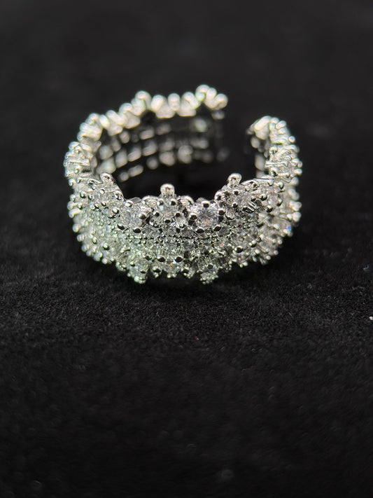 ボリュームシルバーリング「Lucent Bold」