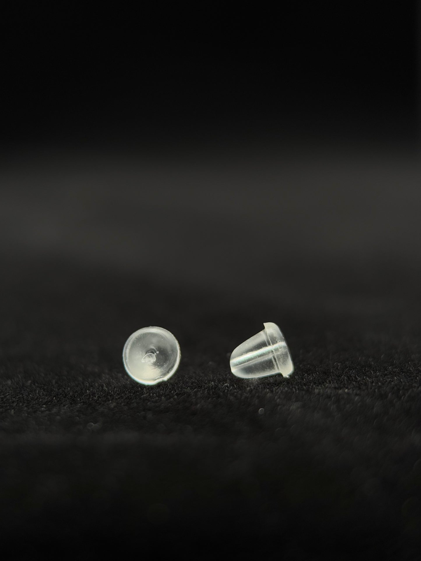 銀糸花珠ピアス「月下紡」