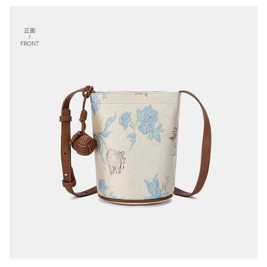 中式スマホケースバッグ(ショルダーバッグ)「浮世繍(うきよしゅう)」