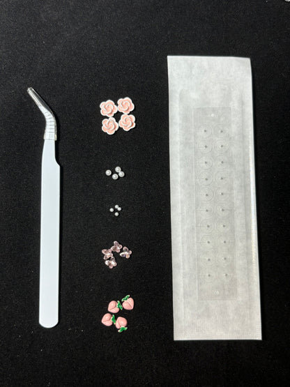 【DIYキット-お出かけ・デート可愛い】耳つぼジュエリーDIYセット ハンドメイド - YUTTARI