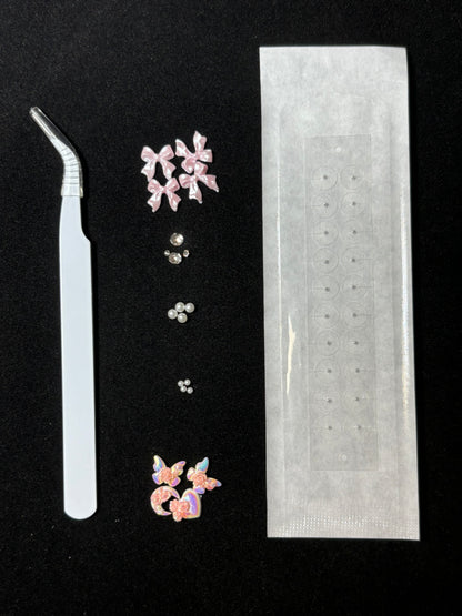 【DIYキット-お出かけ・デート可愛い】耳つぼジュエリーDIYセット ハンドメイド - YUTTARI