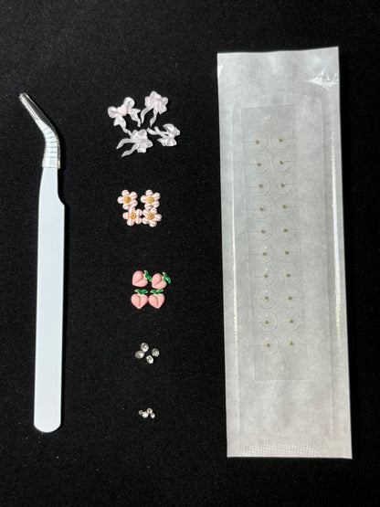 【DIYキット-お出かけ・デート可愛い】耳つぼジュエリーDIYセット ハンドメイド - YUTTARI