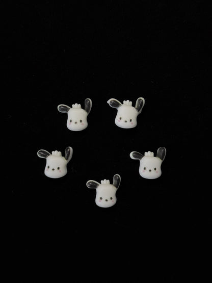 【単品注文不可・耳つぼシールとセット購入が必須】耳ツボジュエリーパーツ 5枚入り/10枚入りのバラ売り DIYグッズ