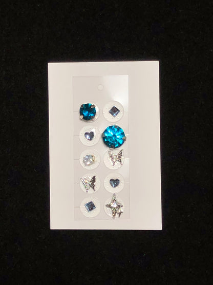 cl_ブルーダイヤモンド風・クリスタルデザイン