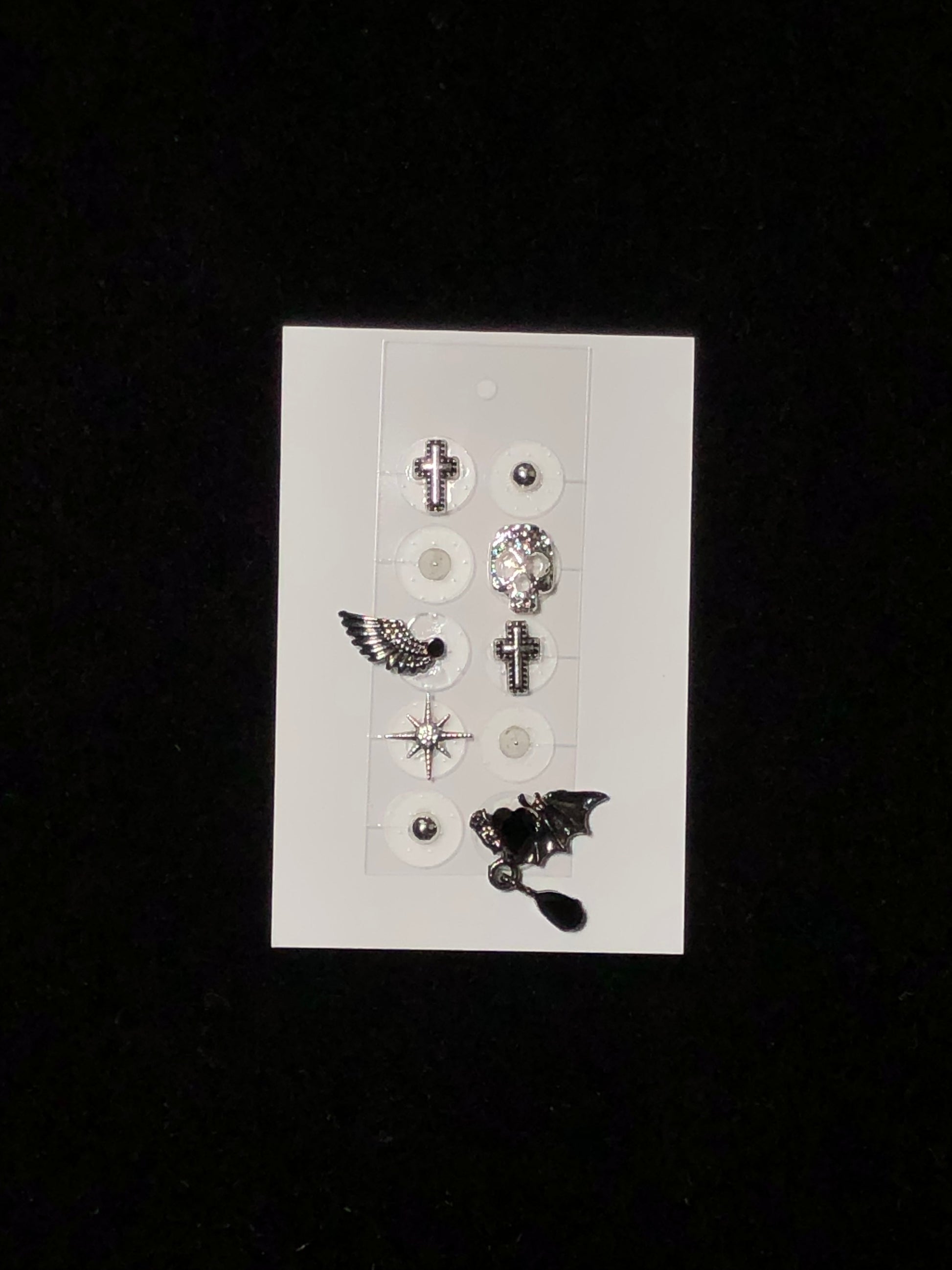 cl_ブラック系ハードパンク・スカルピン＆クロスモチーフ