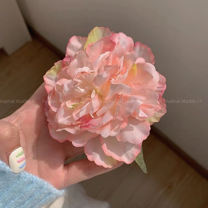【セット】ヘアクリップ 花 フラワー クリップ 髪飾り 浴衣 着物 和服 和装 綺麗 上品 エレガント 高級 造花 ヘアアクセサリー サイドクリップ ビーチ 海 リゾート 結婚式 発表会 成人式 卒業式