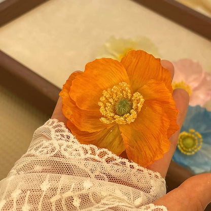 【セット】ヘアクリップ 花 フラワー クリップ 髪飾り 浴衣 着物 和服 和装 綺麗 上品 エレガント 高級 造花 ヘアアクセサリー サイドクリップ ビーチ 海 リゾート 結婚式 発表会 成人式 卒業式