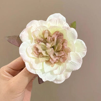 【セット】ヘアクリップ 花 フラワー クリップ 髪飾り 浴衣 着物 和服 和装 綺麗 上品 エレガント 高級 造花 ヘアアクセサリー サイドクリップ ビーチ 海 リゾート 結婚式 発表会 成人式 卒業式