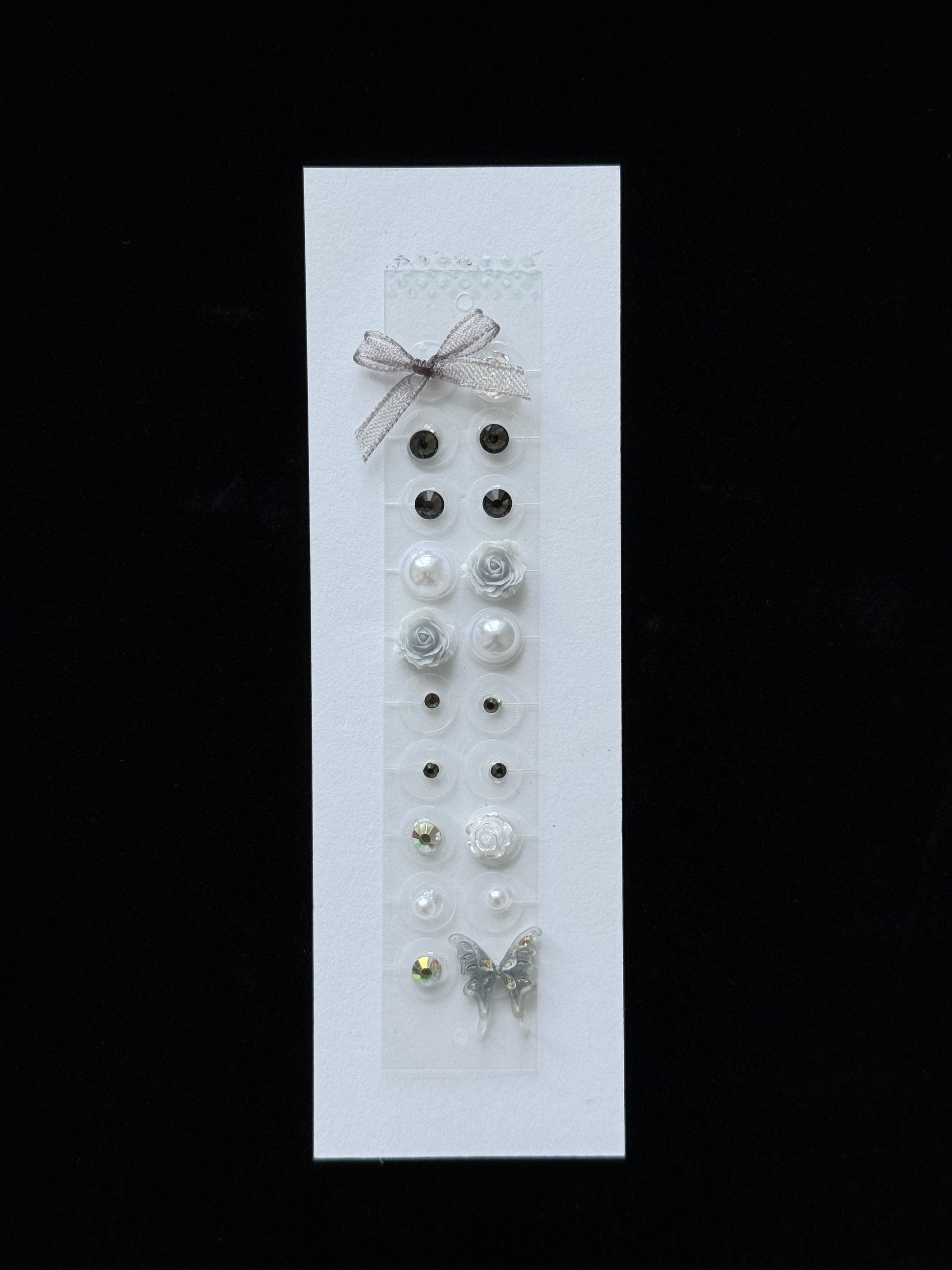 cl_黒・ふんわりローズリボン