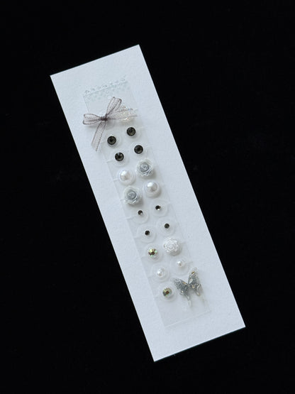 cl_黒・ふんわりローズリボン