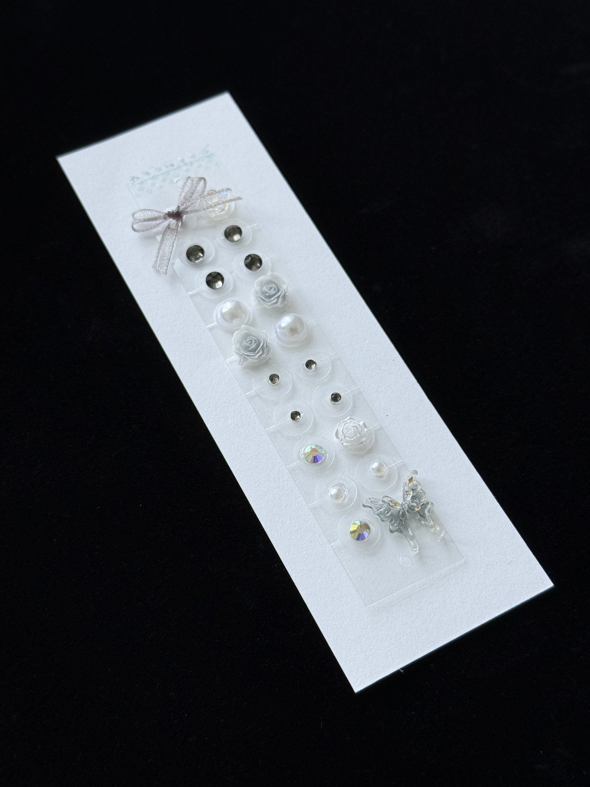 cl_黒・ふんわりローズリボン