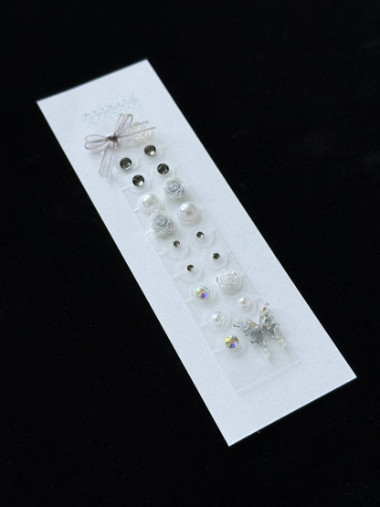 cl_黒・ふんわりローズリボン